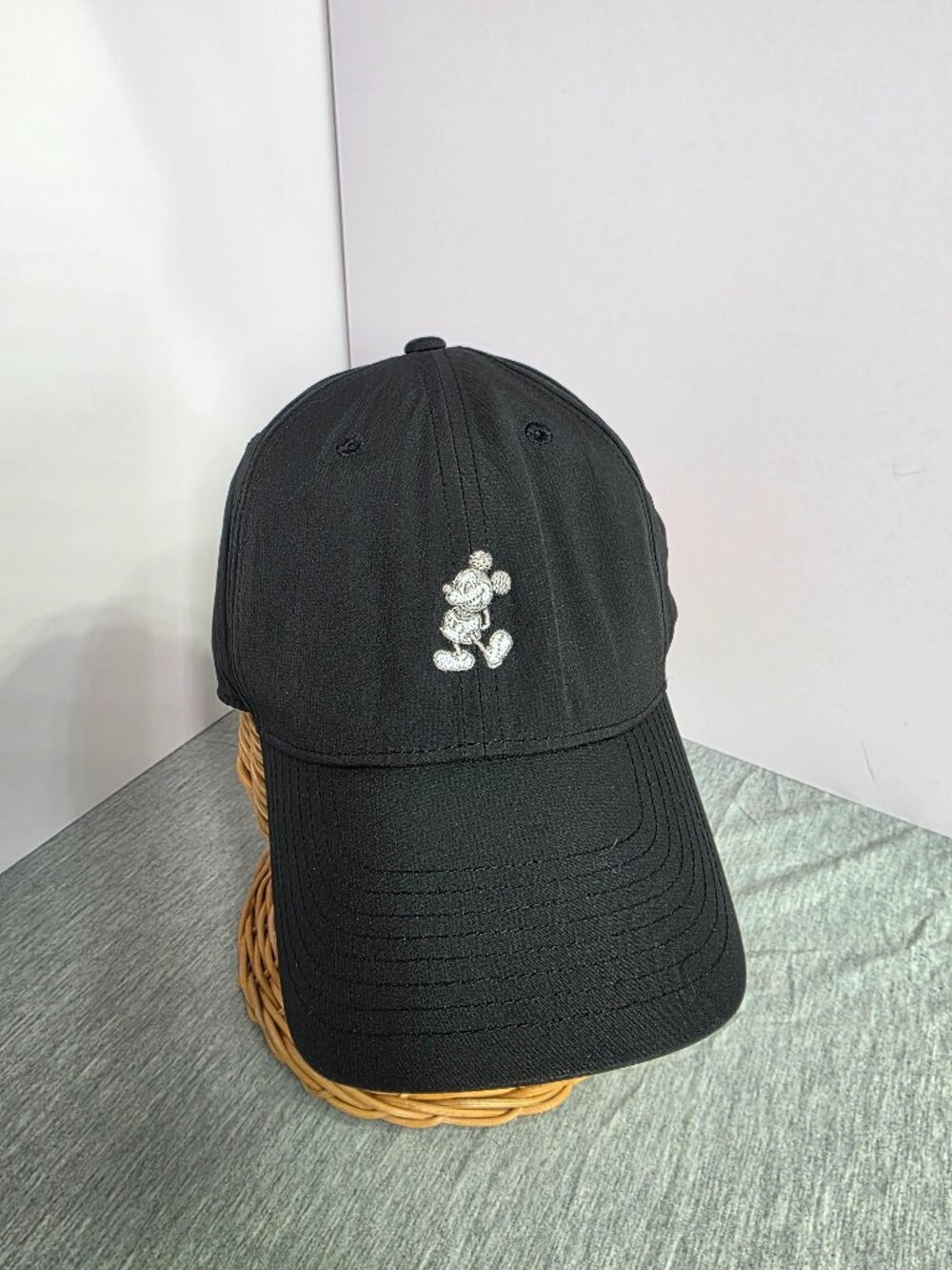 Nike Dri-Fit Disney Mickey Mouse Baseball Cap Black Adjustable